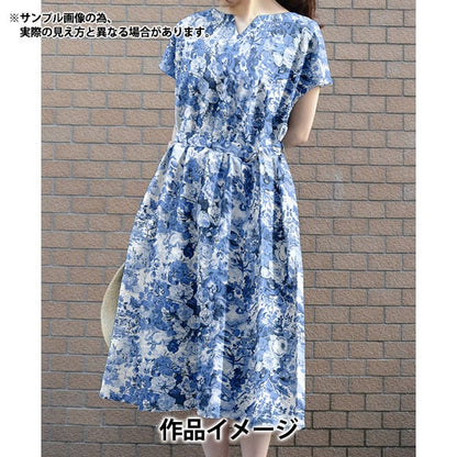 [From quantity 5] Fabric "Liberty Fabric Tana lawn Patient Petals 3634212-24BU] Liberty Japan