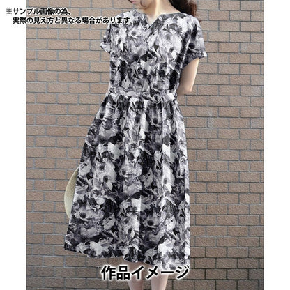 [Aus Menge 5] Stoff "Liberty Fabric Tanalone Frozen Inn Time 3634219-24bu" Liberty Japan