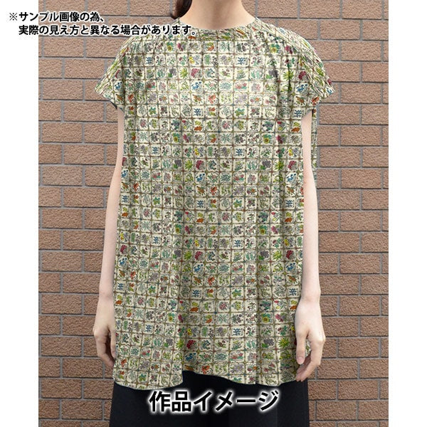 [Aus Menge 5] Stoff "Liberty Fabric Tanalone Sprache der Blumen 3634225-24cu" Liberty Japan