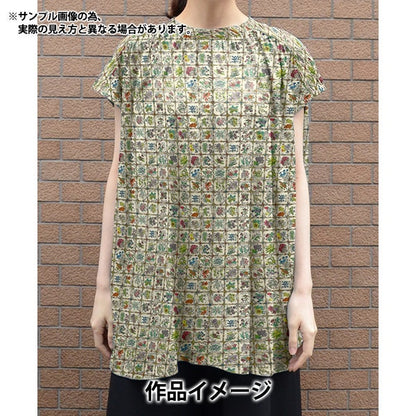 [Aus 5] Stoff "Liberty Fabric Tanalone Sprache der Blumen 3634225-24CU" Liberty Japan Liberty Japan