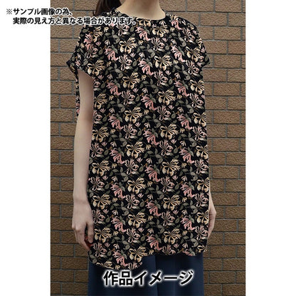 [Aus Menge 5] Stoff "Liberty Fabric Tanalone Honey Sackle Dance 3634233-24bu" Liberty Japan