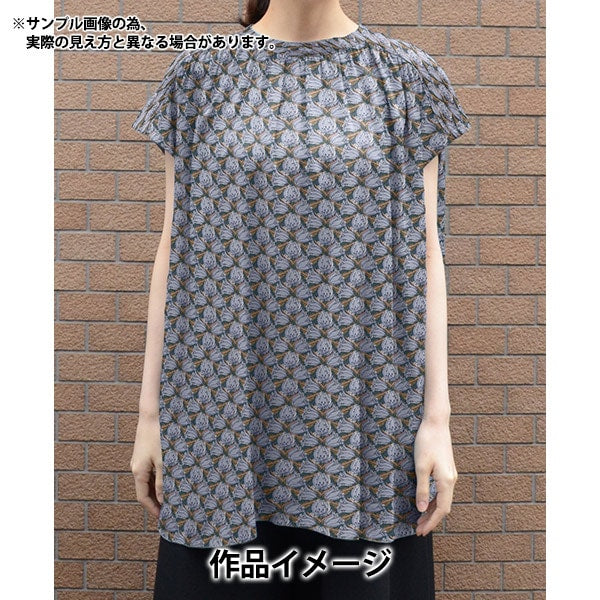 [Из количества 5] ткань "Liberty Fabric Tanalone Evrint Trail 3634294-24CU" Liberty Japan Liberty Japan