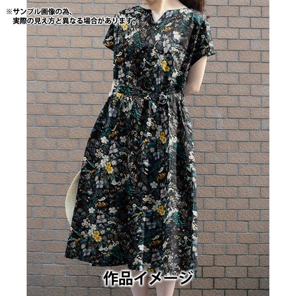 [De 5] Fabric "Liberty Fabric Tanalone Mary Gulie 3634298-24bu" Libertad Japón Libertad Japón