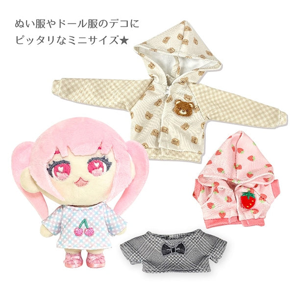 手芸パーツ 『デコラドール カラーぷちワッペン パープル DDPW-06