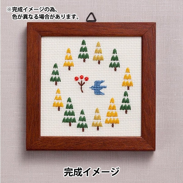 刺繡套件“ Teiastrastab®小框架樹號2319” Lecien Lecien Cosmo Cosmo