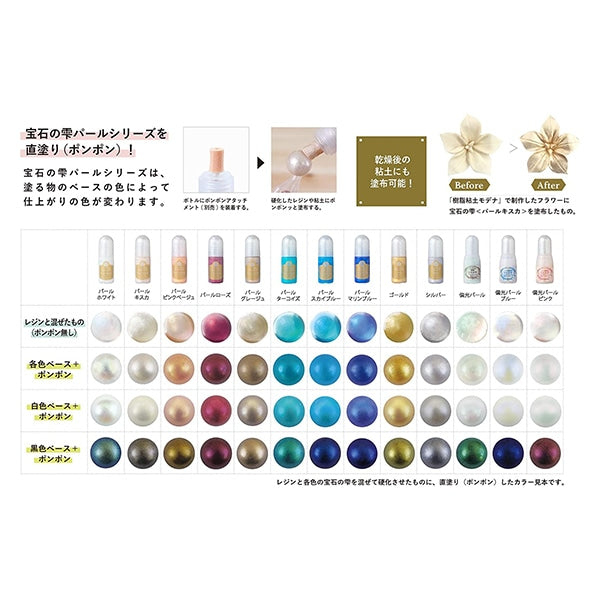 Resin -only colorant "Jewel Shizuku Pearl Sky Blue" Padico Pajiko