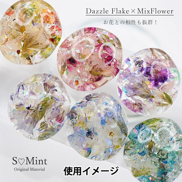 Materiale in resina "Dazzle Flakes Fantasy No.1" Smint Esmint