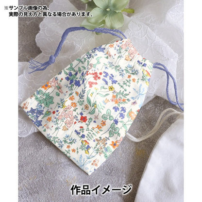 [From quantity 5] Fabric "Liberty Fabric Neon Color Tana lawn Neon Field Flowers DC33790-J24C] Liberty Japan