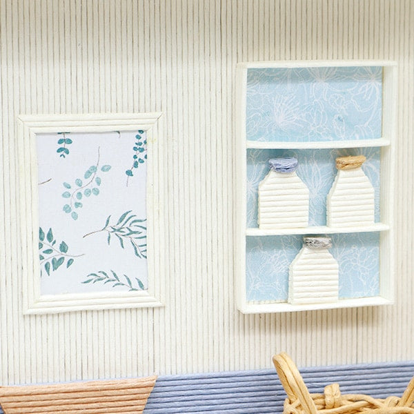 Miniatur -Kit "Handwerk Band Miniature Kit Blue Room"