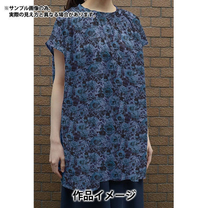 [Aus Menge 5] Stoff "Liberty Fabric Tanalone Floristas Objektiv 3634218-24bu" Liberty Japan