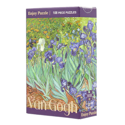 장난감 "Gogh Irises 108 조각 165 x 220mm"