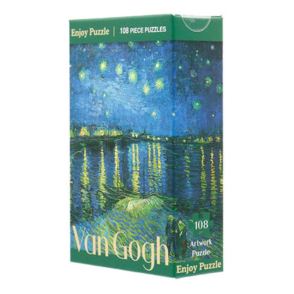 Giocattolo "Gogh Starry Night Over the Rhone 108 Piece 165 x 220mm"