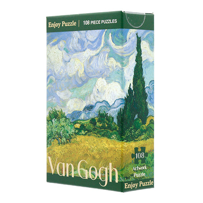 Giocattolo "campo di grano Gogh con cipressi 108 pezzo 165 x 220mm"