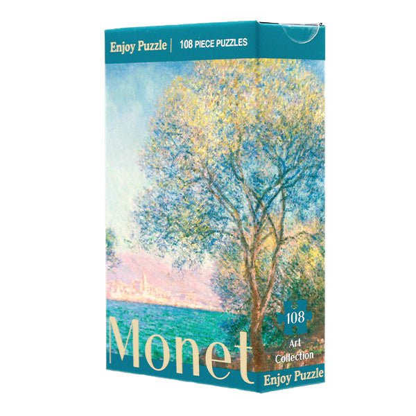 Giocattolo "puzzle monet mattina ad antibes 108 pezzo 165 x 220mm"