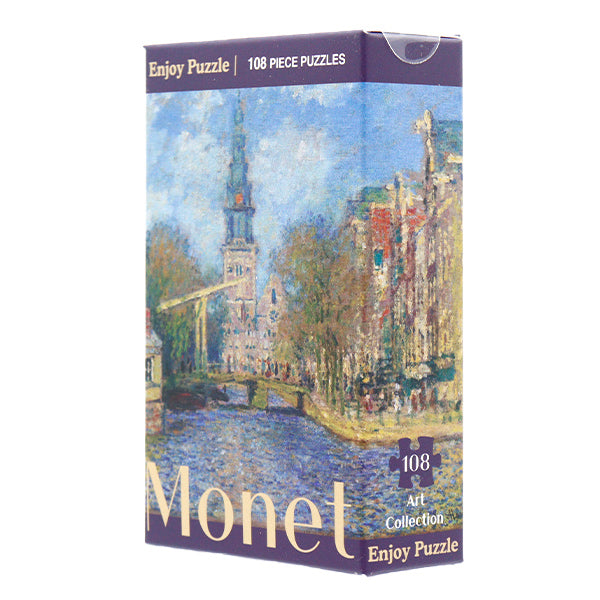 장난감 "Puzzle Monet the Zuiderkerk, Amsterdam 108 조각 165 x 220mm"