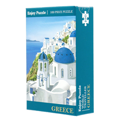玩具 『パズル WORLD TRAVELLER GREECE 100ピース 200×200mm』