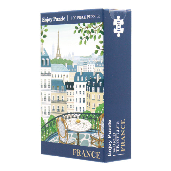 玩具 『パズル WORLD TRAVELLER FRANCE 100ピース 200×200mm』