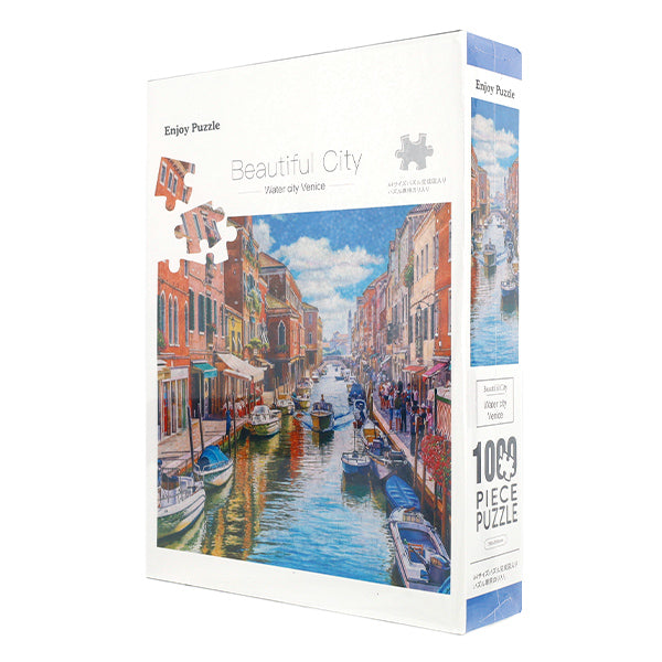 玩具 『パズル Beautiful City Water city Venice 1000ピース 500×700mm AkLC10008』