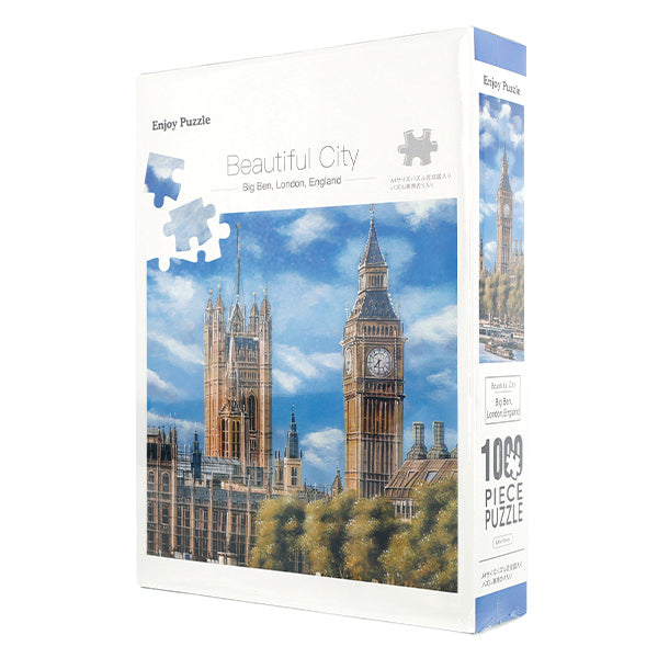 玩具 『パズル Beautiful City Big Ben,london,England 1000ピース 500×700mm AkLC10020』