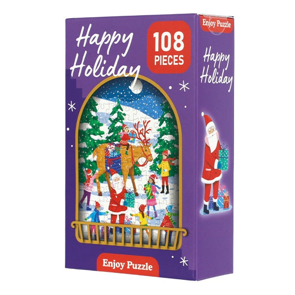 Jouet "Profitez du cadeau de Noël du puzzle 108 pièces env. 165 x 220 mm PXA13006"