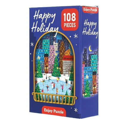 Jouet "Enjoy Puzzle Christmas Skate 108 pièces Env. 165 x 220 mm"