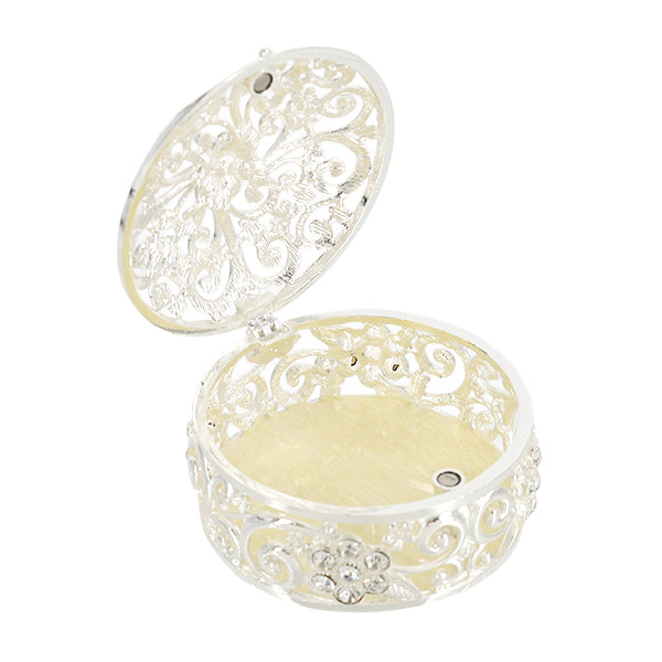 accessory case "Jewelry Box Round Approx. Height 47 x Width 80 x Depth 80mm YZ-NP-04''