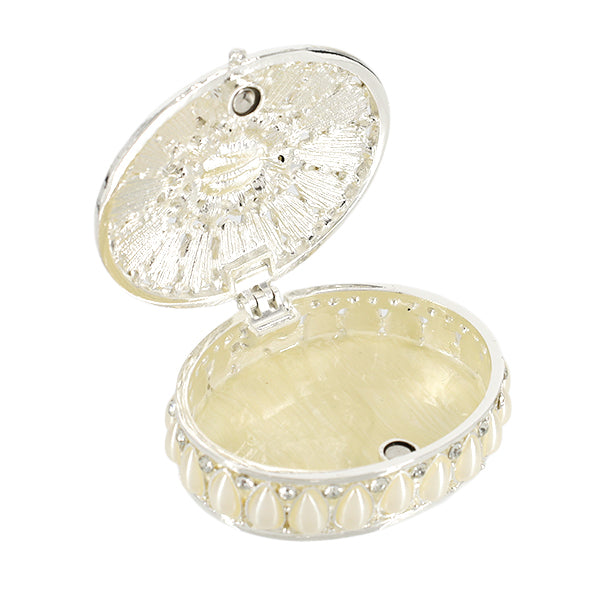 accessory case "Jewelry Box Round Approx. Height 27 x Width 65 x Depth 52mm YZ-NP-07''
