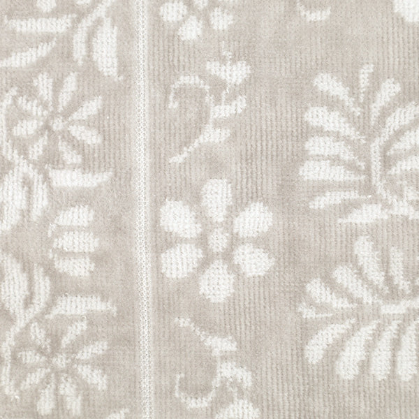 serviette "Boîte à fleurs mouchoir serviette gris CU-549”