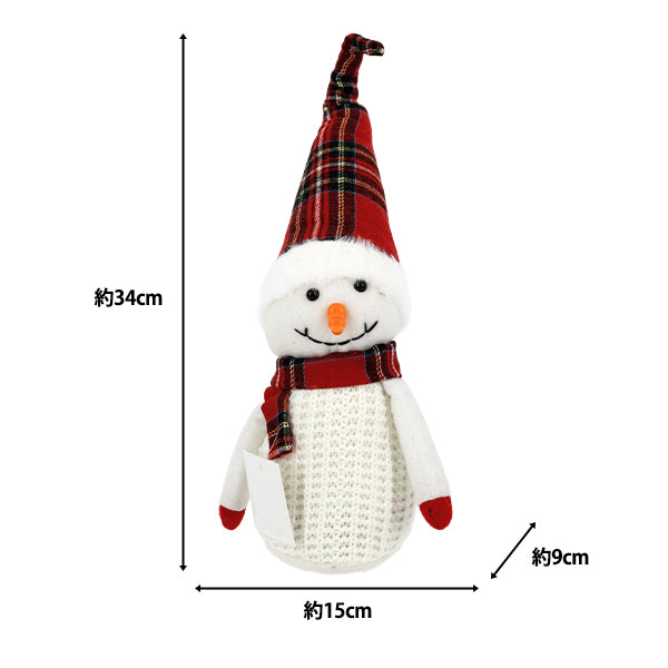 christmasSewing tools and accessories "Stuffed Snowman Red CMG25-NO6R"