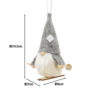 christmasSewing tools and accessories "Stuffed Santa Claus Light Gray CMG25-NS2LGRY"