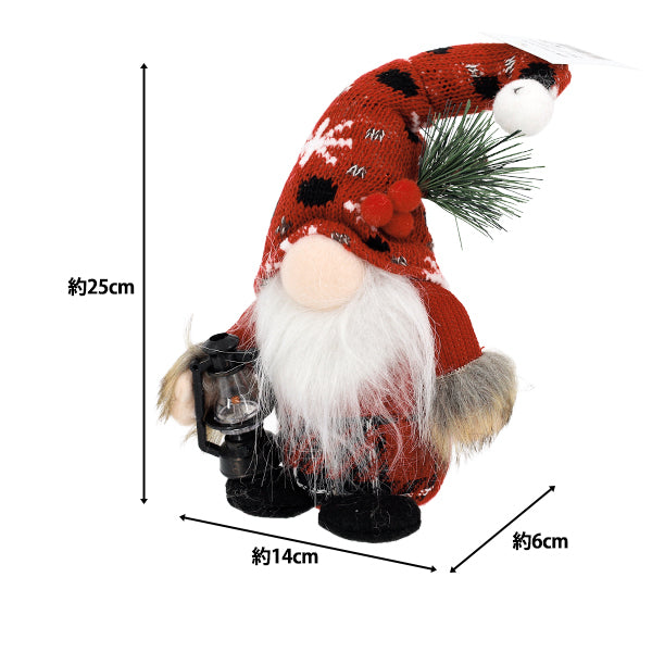 christmasSewing tools and accessories "Stuffed Santa Claus Red CMG25-NS3B"