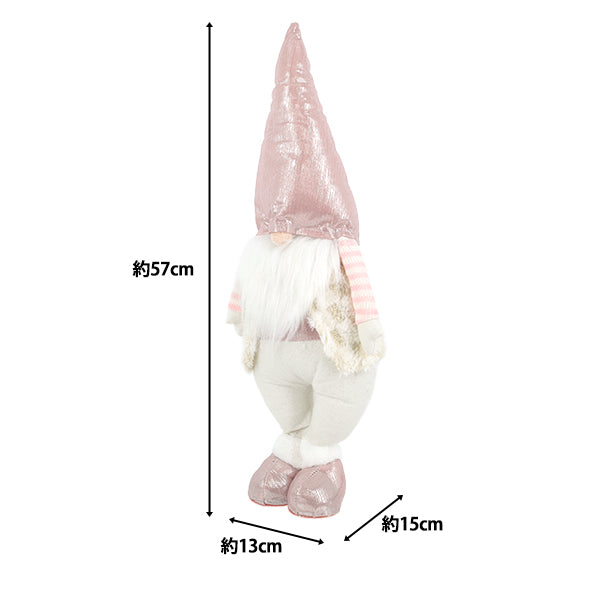 christmasSewing tools and accessories "Stuffed Santa Claus Stand Pink CMG25-NS5"