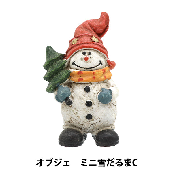 ChristmasSewing tools and accessories "Object mini snowman CMG-24045C"