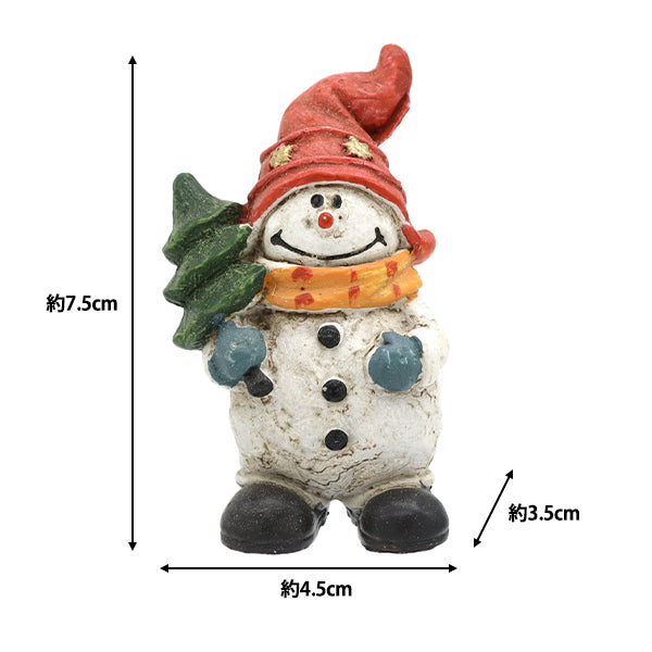 ChristmasSewing tools and accessories "Object mini snowman CMG-24045C"