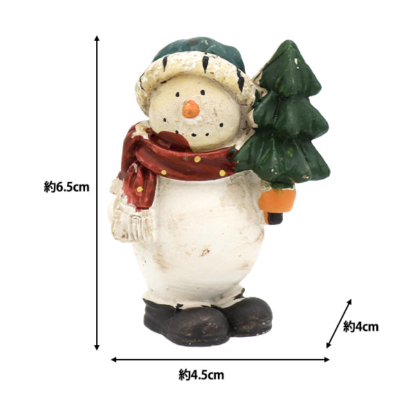 クリスマス雑貨 『オブジェ ミニ雪だるまF CMG-24046C』 – Yuzawaya