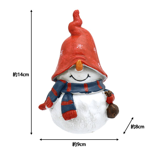 NoëlOutils et accessoires de couture "Snowman Red CMG-24040R objet"