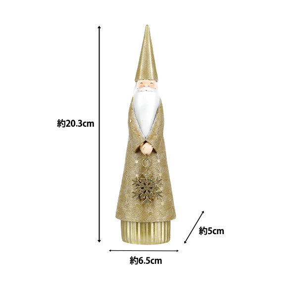 christmasSewing tools and accessories "Object Santa Claus Gold CMG25-OB14"