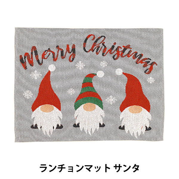 christmasSewing tools and accessories "Pack of 2 placemats Santa CMG25-OT2B"