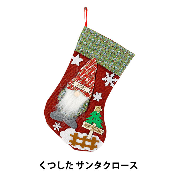 christmasSewing tools and accessories ``Shoes Santa Claus Red CMG25-OT5C"