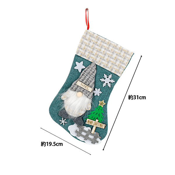 christmasSewing tools and accessories "Shoes Santa Claus Gray CMG25-OT5D"