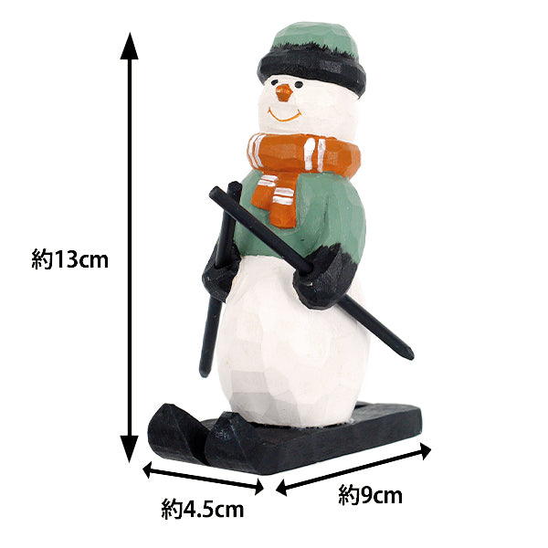 christmasSewing tools and accessories "Object ski snowman CMG25-OB8"