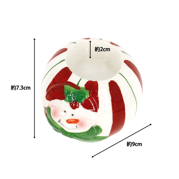 ChristmasOutils et accessoires de couture "Bougeoir de Noël Bonhomme de neige CMG26-CA3"