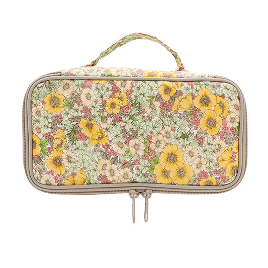 حالة التخزين "الحرية الأقمشة حقيبة الغرور مع مقبض P7-DC10480YE" 【Yuzawayaإبداعي】