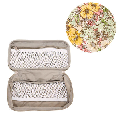 저장 케이스 "Liberty Fabrics Pouch 세면대 핸들 P7-DC10480YE" 【Yuzawaya오리지널】