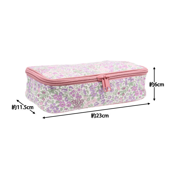저장 케이스 "Liberty Fabrics Pouch 세면대 핸들 P7-3631114ye" 【Yuzawaya오리지널】