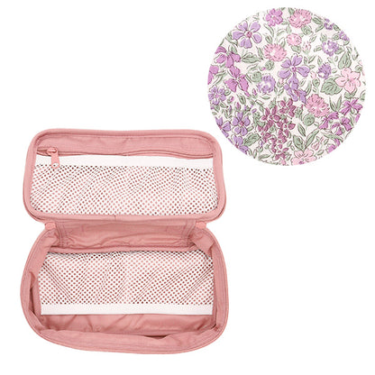 저장 케이스 "Liberty Fabrics Pouch 세면대 핸들 P7-3631114ye" 【Yuzawaya오리지널】