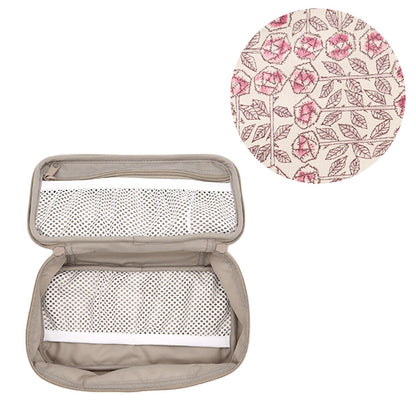 حالة التخزين "الحرية الأقمشة حقيبة الغرور مع مقبض P7-3630275BE" 【Yuzawayaإبداعي】