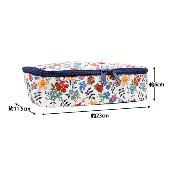 저장 케이스 "Liberty Fabrics Pouch 세면대 핸들 P7-3637071be" 【Yuzawaya오리지널】