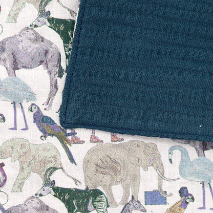 Handkerchief "Liberty Fabrics Handkerchief Towel Gauze Back H2-3634160DE" 【Yuzawayaoriginal】