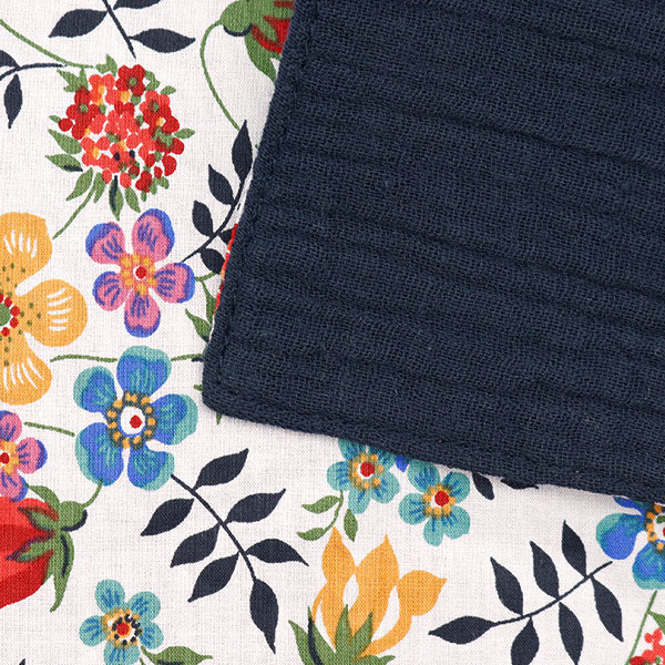 Handkerchief "Liberty Fabrics Handkerchief Towel Gauze Back H2-3637071BE" 【Yuzawayaoriginal】